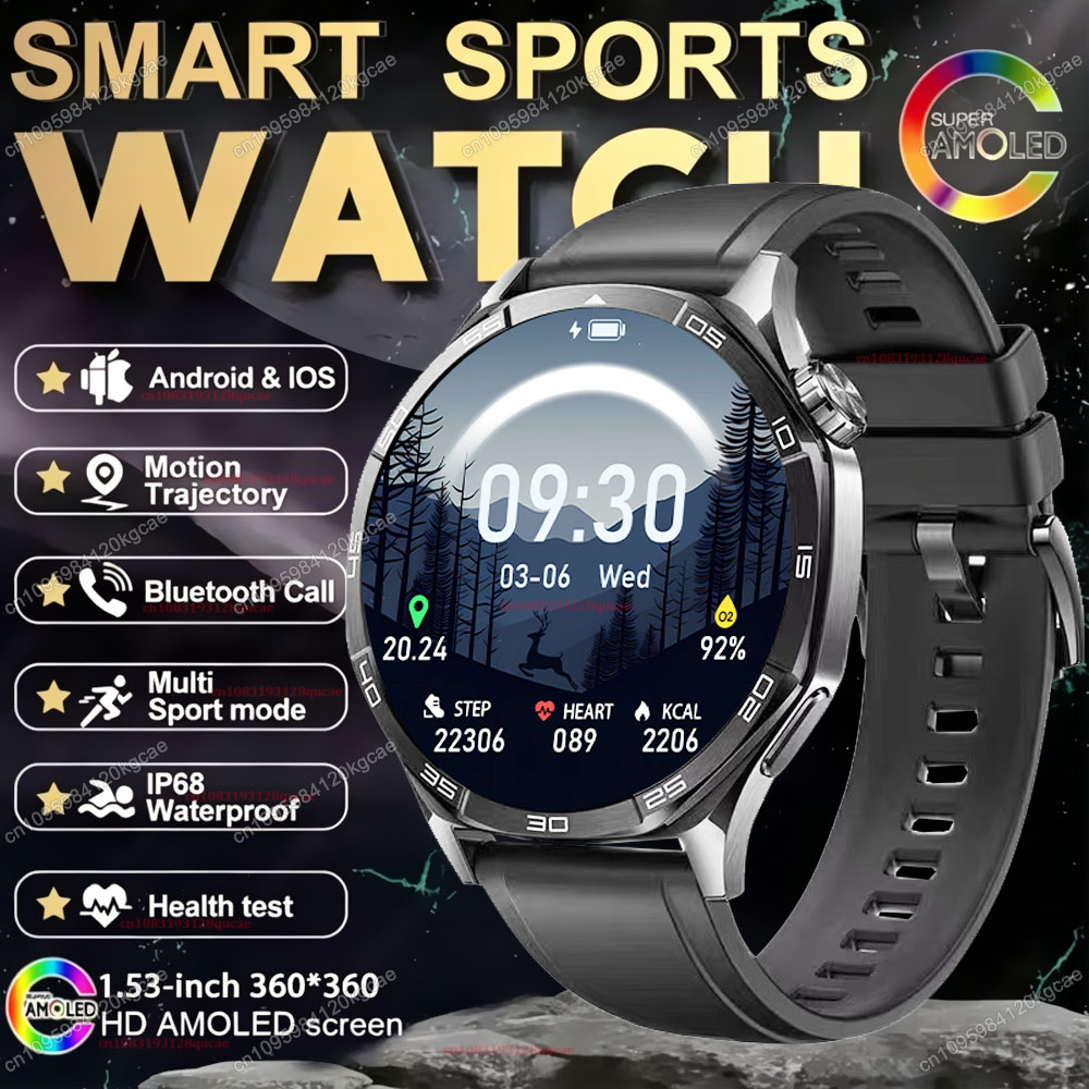 Phase Esports & Gaming Festival - Novo Smartwatch com Chamada Bluetooth, Tela