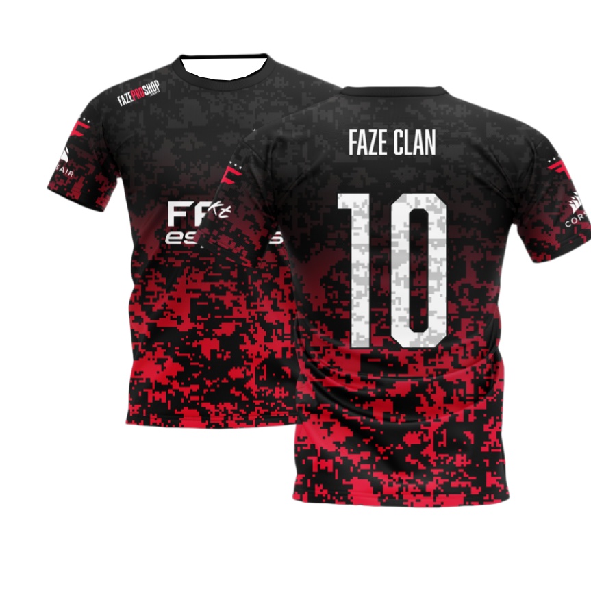 Nova Camisa FaZe Esports 2026  - Esports Gaming Gear avaliação e preço