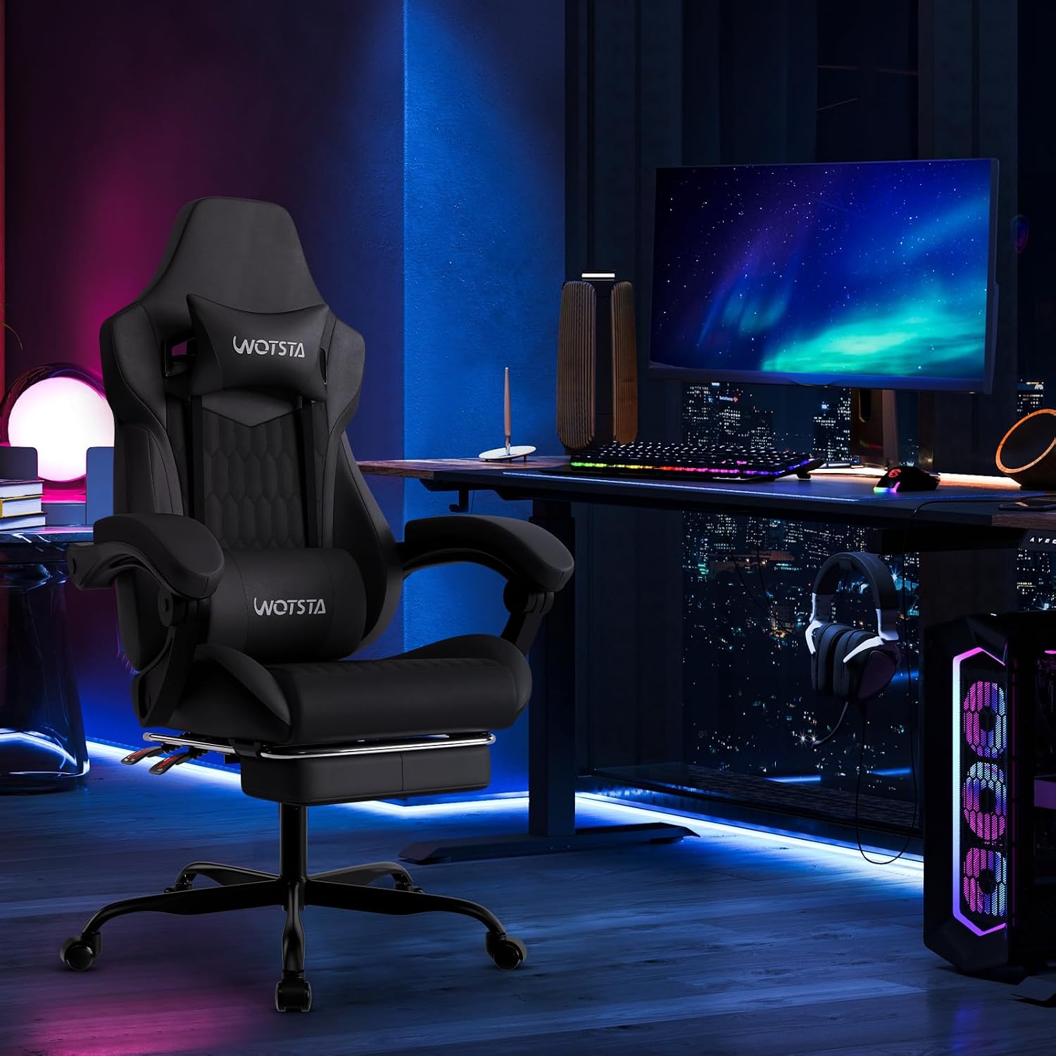 Cadeira de jogos com apoio par - Video Gaming & Esports Usd Acc avaliação e preço