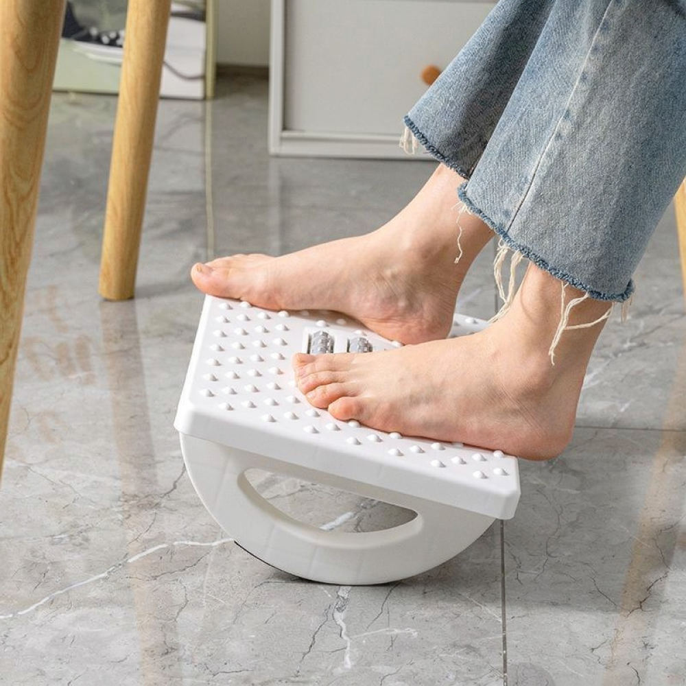 Apoio de pés ergonómico para c - Footrest Under Desk avaliação e preço