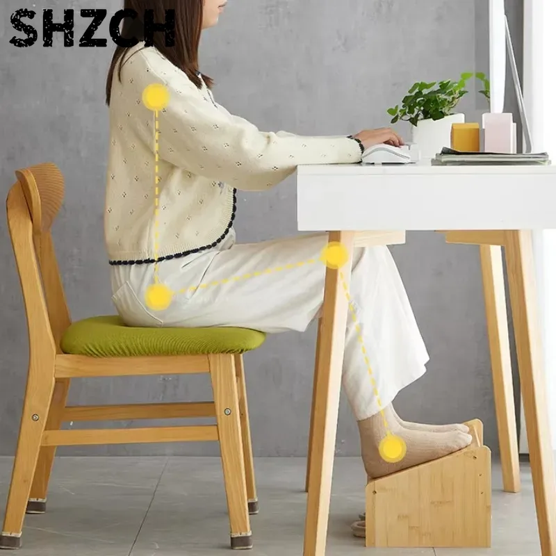 Apoio de pés ergonómico ajustá - Footrest Under Desk avaliação e preço