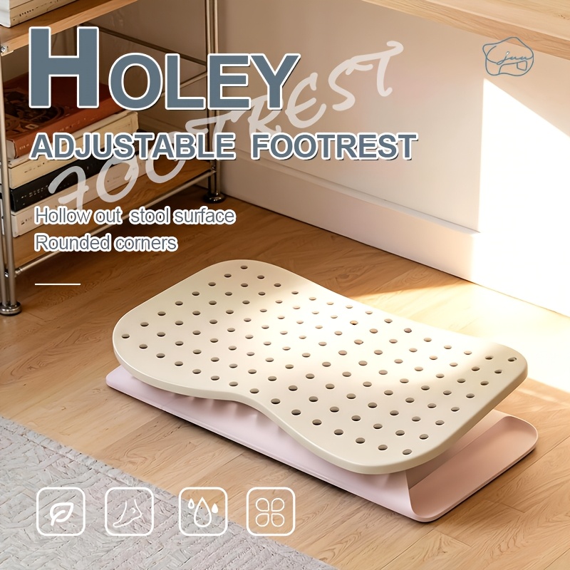 Apoio de pés portátil com orif - Footrest Under Desk avaliação e preço
