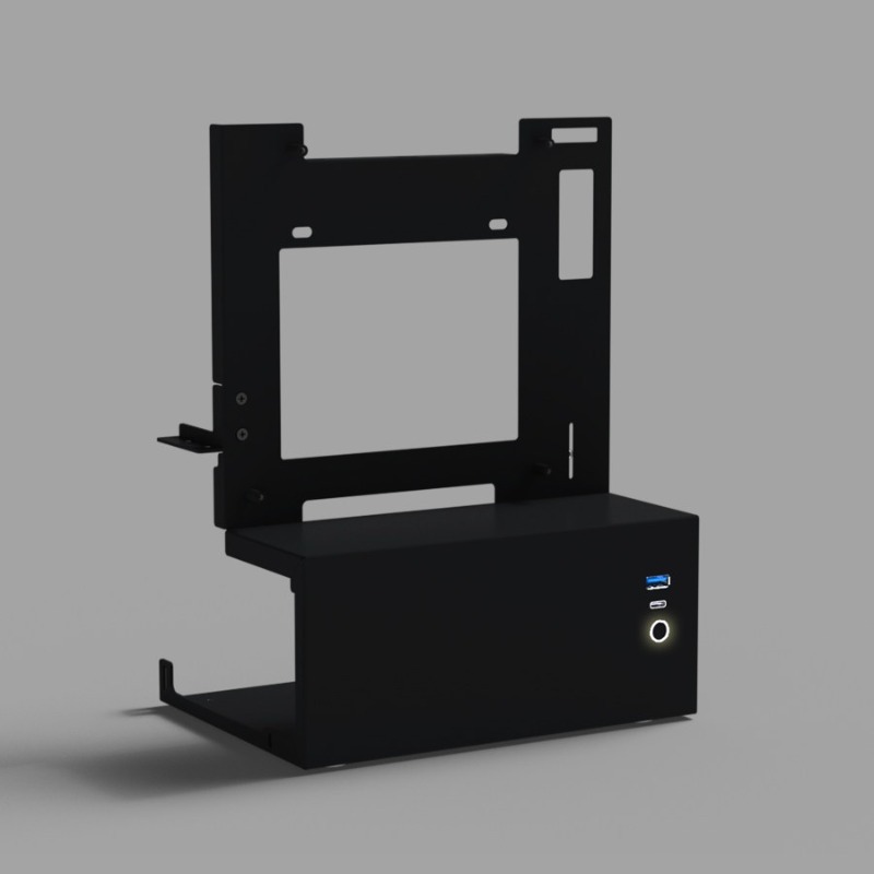 Gabinete Mini PC Open Frame pa - Esports Gaming Pc Build avaliação e preço